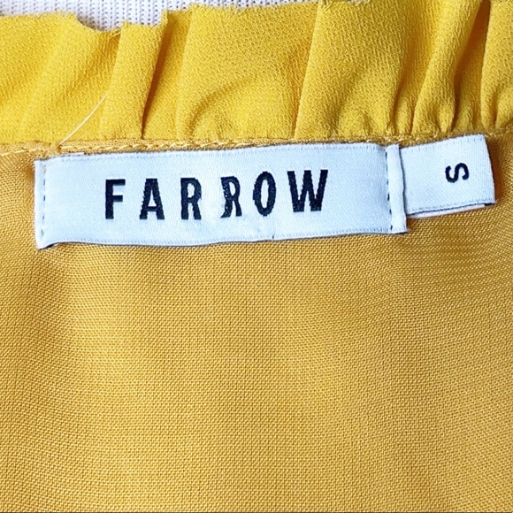 Farrow Melu Wrap Dress Marigold (S) - Picture 9 of 10
